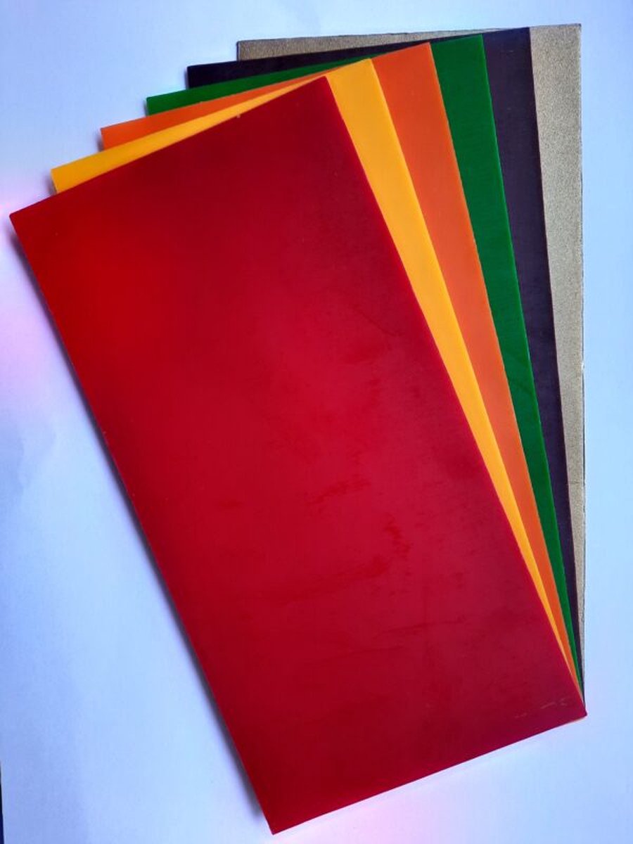 Versierwas set Herfst | wasfolie | 6 kleuren